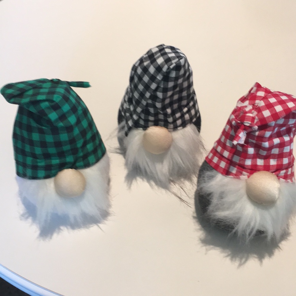 Set of three gnomes